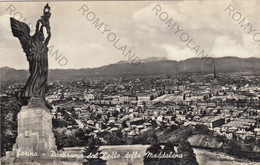 CARTOLINA  TORINO,PIEMONTE,PANORAMA DAL COLLE DELLA MADDALENA,BELLA ITALIA,STORIA,IMPERO ROMANO,VIAGGIATA 1959 - Palazzo Madama