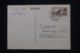 SARRE - Entier Postal De St Wendel En 1927 - L 105067 - Ganzsachen