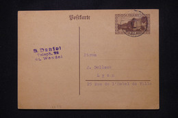 SARRE - Entier Postal De St Wendel Pour La France En 1929 - L 105068 - Postwaardestukken