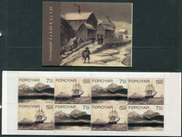 FAROE IS. 2007 Lauvergne Lithographs Booklet MNH / **.  Michel 596-97, MH29 - Faroe Islands