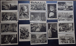Histoire - 28 Images Fernand Nathan - Séries XVII Et XVIII (incomplètes) -  XVIIIe Siècle - Louis XVI - Voltaire ... - History