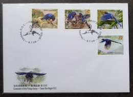 Taiwan Birds Blue Magpie 2008 Fauna Bird (stamp FDC) - Briefe U. Dokumente