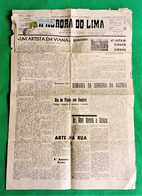 Viana Do Castelo - Jornal A Aurora Do Lima Nº 52, 7 De Julho De 1972 - Imprensa (jornal C/ 4 Folhas, Incompleto?) - Algemene Informatie