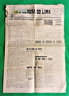 Viana Do Castelo - Jornal A Aurora Do Lima Nº 52, 7 De Julho De 1972 - Imprensa (jornal C/ 4 Folhas, Incompleto?) - Informaciones Generales