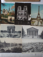 Lot 15 Cartes Paris Divers Notre Dame Et Autres - 5 - 99 Cartes