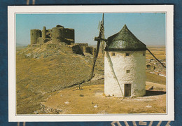 Cartolina Souvenier - La Mancha - Mulino A Consuegra - Other & Unclassified