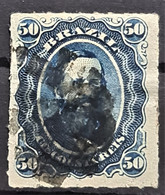 BRASIL 1876/77 - Canceled - Sc# 63 - 50r - Used Stamps