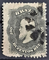 BRASIL 1866 - Canceled - Sc# 59 - 200r - Gebruikt