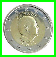 MONACO 2 EUROS 2011 REY ALBERTO II SIN CIRCULAR MONEDA CONMEMORATIVA - Monaco