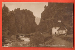 FBC-10  Airolo Kapelle E Stalvedro Schlucht.  Sepia. Perrochet-David 5266. Nicht Gelaufen. - Airolo