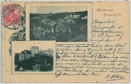 33650 - Ansichtskarten VINTAGE POSTCARD - Deutschland GERMANY - GRUSS AUS Haigerloch 1902 - Haigerloch