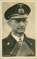 Deutsches Reich Propaganda Portrait Ritterkreuzträger Admiral Dönitz R58 Echte Fotografie Photo-Hoffmann München - Politieke En Militaire Mannen
