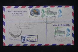 BAHAMAS - Enveloppe En Recommandé De Nassau Pour La Suisse  - L 105152 - 1963-1973 Autonomía Interna