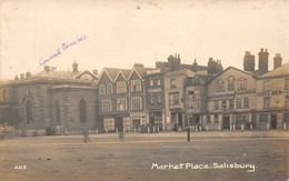 ¤¤  -  ROYAUME-UNIS   -   ANGLETERRE   -   SALISBURY   -   Carte-Photo   -   Market Place   -  ¤¤ - Salisbury