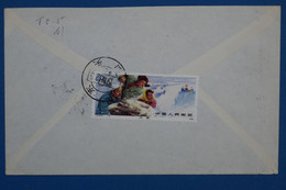 #4  CHINA  BELLE LETTRE 1974 VOYAGEE +  + AFFRANCH. INTERESSANT - Cartas & Documentos