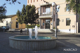 (QU040) - NARCAO (Carbonia-Iglesias) - Fontana E Palazzo Municipale - Carbonia