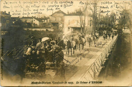 Mont De Marsan * Carte Photo * La Cavalcade De 1903 * Le Retour D'epsom * Défilé Char Sur Le Pont - Mont De Marsan
