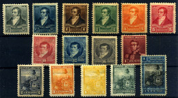 Argentina Nº 94/101, 106, 112/14, 120, 127. Año 1892/903 - Unused Stamps