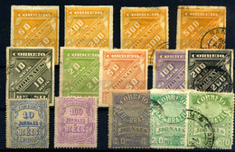 Brasil (Periódicos) Nº 3, 4, 6/7, 10, 11/12, 13/14, 19, 21, 23, 24/5. Año 1889/94 - Used Stamps