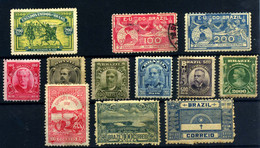 Brasil Nº 113, 126/7, 131/5, 139, 142, 147, 149. Año 1900/17 - Unused Stamps