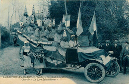 Labastide D'armagnac * La Cavalcade De La Mi Carême * Le Char De La Lyre Labastidienne * Carnaval Voiture Ancienne - Sonstige & Ohne Zuordnung