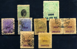 Brasil Nº 84, 102, 107/10, 111. Año 1894/99 - Ungebraucht