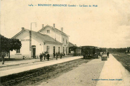 Bourriot Bergonce * La Gare Du Midi * Wagons * Ligne Chemin De Fer Des Landes - Other & Unclassified