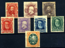 Brasil Nº 23/4, 26, 37/9, 41, 47. Año 1866/78 - Unused Stamps