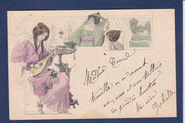 CPA MM Vienne Sans Numéro Femme Women Woman Glamour Viennoise Art Nouveau Circulé - Vienne