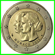 MONACO.- MONEDA DE 2€ CONMEMORATIVA DE LA BODA DEL PRÍNCIPE ALBERTO DE MÓNACO Y CHARLENE WITTSTOCK. - Monaco