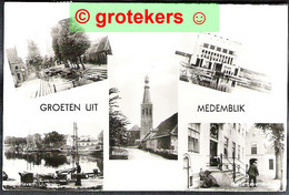 MEDEMBLIK Groeten Uit 5-luik 1962 - Medemblik