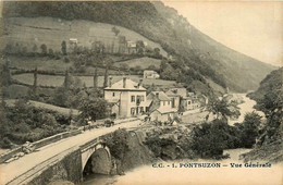 Sarrance * Pontsuzon * Vue Générale Du Village * Le Pont - Autres & Non Classés