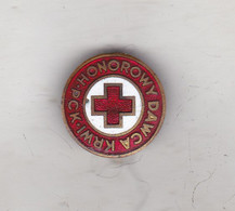 Poland Pin Badge - Red Cross Pin Badge - Médical