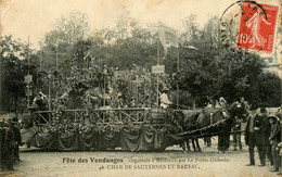 Bordeaux * La Fête Des Vendanges Organisée Par La Petite Gironde * Char De Sauternes Et Barsac - Bordeaux