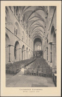 Nave, Looking East, Chichester Cathedral, Sussex, C.1940 - Tuck's Postcard - Chichester