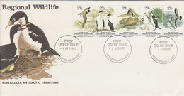 Australian Antarctic Territory 1983 Regional Wildlife - FDC