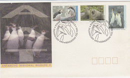 Australian Antarctic Territory 1993 Regional Wildlife II FDC - FDC