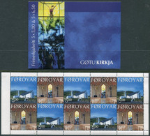 FAROE IS. 2002 Gota Church Booklet MNH / **.  Michel 432-33, MH20 - Färöer Inseln