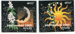 FAROE IS. 2000 Christmas Booklets MNH / **.  Michel 385-86 MH - Isole Faroer