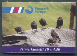 FAROE IS. 1998 Birds Booklet MNH / **.  Michel 332-33, MH15 - Faroe Islands