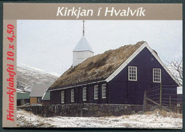 FAROE IS. 1997 Christmas: Hvalvik Church Booklet MNH / **.  Michel 326-27, MH14 - Islas Faeroes