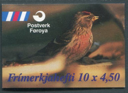 FAROE IS. 1997 Birds Booklet MNH / **.  Michel 315-16, MH13 - Faroe Islands
