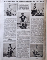 1921 L' AVIRON SPORT COMPLET ET DIFFICILE - CERCLE D'AVIRON DE STRASBOURG - 1900 - 1949