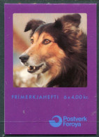 FAROE IS. 1994 Guard Dogs Booklet MNH / **.  Michel 262-63, MH7 - Islas Faeroes