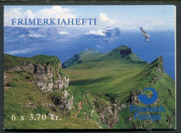 FAROE IS. 1991 Sea Birds Booklet MNH / **.  Michel 221-22, MH4 - Faroe Islands