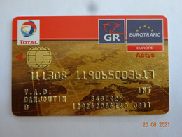 CARTE A PUCE  CHIP CARD CARTE MULTI SERVICES TOTAL - Colada De Coche