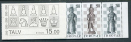 FAROE IS. 1983 Chess Pieces Booklet MNH / **.  Michel 82-83, MH1 - Féroé (Iles)