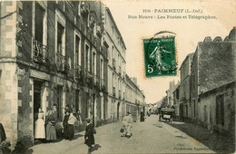 Paimboeuf * La Rue Neuve * Les Postes Et Télégraphes * Ptt * Villageois - Paimboeuf