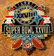 FOOTBALL AMERICAIN - USA - SUPER BOWL XXVIII - GEORGIA DOME - ATLANTA - NFL - BALLONS  - EGF - JANUARY 30,1994 -  (28) - Other & Unclassified