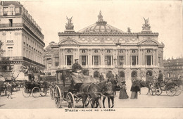 Paris * 9ème * L'opéra Et La Place * Diligence Attelage - Paris (09)